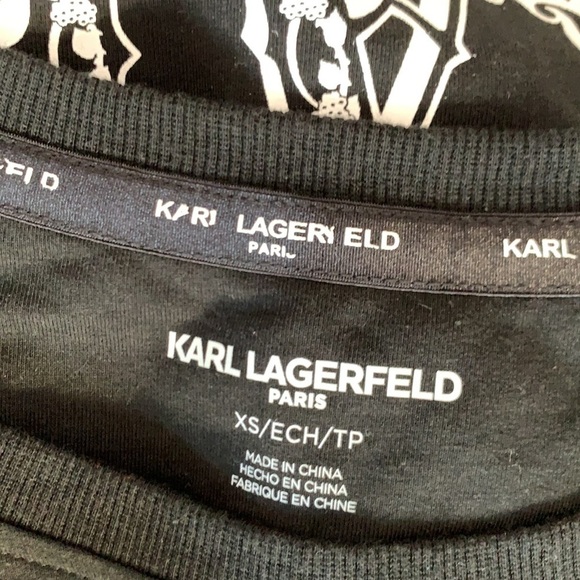 Karl Lagerfield long sleeve graphic shirt - Picture 4 of 7